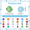 4800Pcs 24 Colors Transparent Electroplate Glass Beads EGLA-PA0001-29A-2