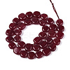 Natural White Jade Beads Strands G-N354-01A-03-3