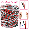 Segment Dyed Raffia Paper Cords for DIY Craft OCOR-WH20020-27E-3