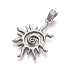 304 Stainless Steel Pendants LS-STAS-O117-72AS-2