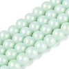 Baking Paint Glass Pearl Beads Strands DGLA-ZX001-05A-05-1