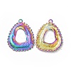 Ion Plating(IP) 304 Stainless Steel Pendants STAS-C003-07MC-1
