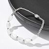 304 Stainless Steel Beads Stretch Breacelets for Women LS-BJEW-M054-01P-01-4