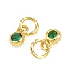 Brass Pave Cubic Zirconia Charms CU-CBA3D67-13G-03-2