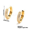 Luxury Fashionable Brass Hoop Earrings YV3496-2-2