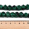 Synthetic Malachite Dyed Beads Strands G-T38-29-5