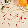 18Pcs 3 Styles Alloy Enamel Pendants FIND-WR0012-23-4
