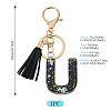1Pc Resin Letter Keychains KEYC-TADJ0001-09U-3
