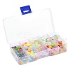 200Pcs 10 Styles Opaque Acrylic Beads MACR-CJ0001-46-7