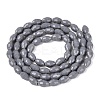 Opaque Solid Color Glass Beads Strands GLAA-N071-01A-C11-2