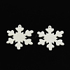 Dyed Snowflake Wood Pendants WOOD-R240-24-1