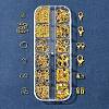DIY 304 Stainless Steel Open Jump Rings & Alloy Lobster Claw Clasps & Folding Crimp Ends Jewelry Making Findings Kits DIY-FS0008-14-7