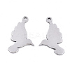 Non-Tarnish 201 Stainless Steel Pendants LS-STAS-S081-028-2