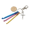 Aluminum Crochet Hooks & Alloy Pendant Decorations KEYC-JKC01417-01-3