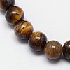Buddhist Jewelry Mala Beads Bracelets Natural Tiger Eye Stretch Bracelets BJEW-M007-6mm-01A-2
