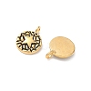 304 Stainless Steel Enamel Pendants STAS-Q119-11G-04-2