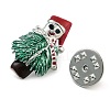 Christmas Theme Alloy Enamel Brooches JEWB-S022-05A-P-3