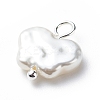 ABS Plastic Imitation Pearl Pendants PALLOY-JF01876-04-3