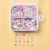 40G 4 Styles Plastic Cabochons RESI-FS0002-13-6