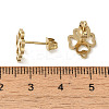 Ion Plating(IP) 304 Stainless Steel Stud Earring Findings STAS-I206-65G-3