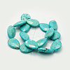 Natural Magnesite Beads Strands TURQ-P027-46-2