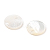 Natural White Shell Carved Pendants X-SSHEL-D084-01A-2