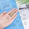 16Pcs Stainless Steel Hoop Earring Findings STAS-UN0037-46P-4