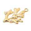 ABS Imitation Pearl Pendants STAS-P431-26B-G-2