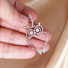 201 Stainless Steel Leverback Earrings FS-WG891C3-01-3