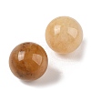 Natural Topaz Jade No Hole Sphere Beads G-K353-04D-17-2