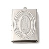 Tarnish Resistant 304 Stainless Steel Locket Pendants LS-STAS-Q300-01B-P-1