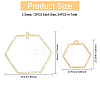 Alloy Pendants FIND-CA0009-58A-2