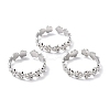 Tarnish Resistant 304 Stainless Steel Finger Rings LS-RJEW-L102-31P-1