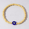 Golden Glass Seed Beaded Stretch Breacelets CZ4431-2-1