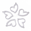 Tarnish Resistant 201 Stainless Steel Pendants STAS-N091-92-1