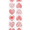 500 Paste  Paper Self-Adhesive Heart Stickers AJEW-S085-02E-2