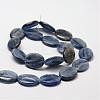 Oval Natural Kyanite/Cyanite/Disthene Bead Strands G-O139-01F-2