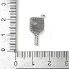 Brass Micro Pave Cubic Zirconia Pendants KK-M322-31P-3