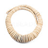 Coconut Beads Strands COCB-Q001-1-1