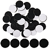 150Pcs Self-adhesive Felt Round Sheet DIY-CP0013-91A-1