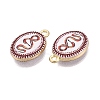 Printed Alloy Pendants PALLOY-SZC0008-05F-2