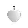 Anti-Tarnish 304 Stainless Steel Stamping Blank Tag Pendants STAS-I311-04A-P-1