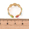 304 Stainless Steel Cuff Rings for Women RJEW-D334-02E-G-5