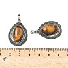 Natural & Synthetic Mixed Gemstone Pendants G-L623-02ASP-4