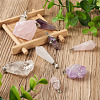 9Pcs 9 Styles Natural Gemstone Pendants G-PJ0001-02-6