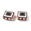 Baking Paint Glass Enamel Beads LAMP-S079-14D-2