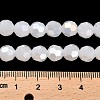 Imitation Jade Glass Beads Stands EGLA-A035-J8mm-B05-5