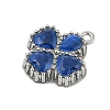 304 Stainless Steel Rhinestone Pendants STAS-E547-06B-P-2