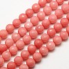 Natural Malaysia Jade Bead Strands G-M103-8mm-02-1