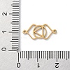304 Stainless Steel Hollow Chakra Links STAS-S149-05F-3